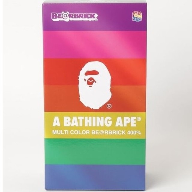 A BATHING APE(アベイシングエイプ)の
100% 400% セットMULTI COLOR FOIL BE@RBRICK エンタメ/ホビーのフィギュア(その他)の商品写真