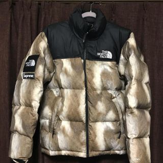 シュプリーム(Supreme)のsupreme northface nuptse jacket Sサイズ(ダウンジャケット)