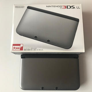 ニンテンドー3DS(ニンテンドー3DS)の任天堂3DS LL 本体 シルバー(携帯用ゲーム機本体)