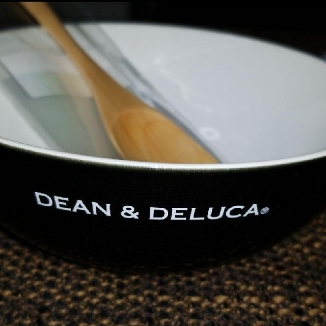 DEAN & DELUCA(ディーンアンドデルーカ)のお値下げタイム♪【新品未使用】DEAN&DELUCAシリアルボール&スプーン インテリア/住まい/日用品のキッチン/食器(食器)の商品写真