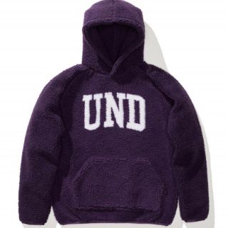 アンディフィーテッド(UNDEFEATED)の紫 S UNDEFEATED SHERPA PULLOVER パーカー(パーカー)