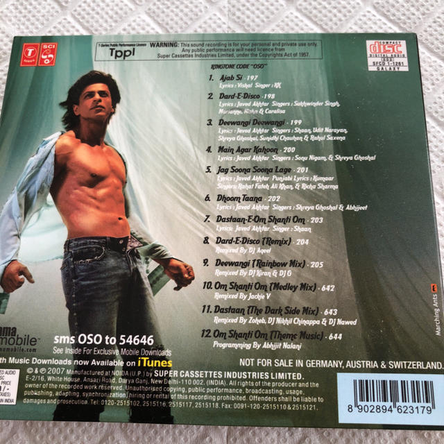 OM SHANTI OM エンタメ/ホビーのCD(ワールドミュージック)の商品写真