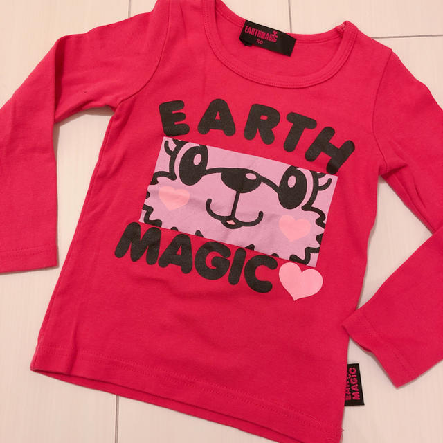 EARTHMAGIC(アースマジック)のEARTH MAGIC ⋒ 100 キッズ/ベビー/マタニティのキッズ服女の子用(90cm~)(Tシャツ/カットソー)の商品写真