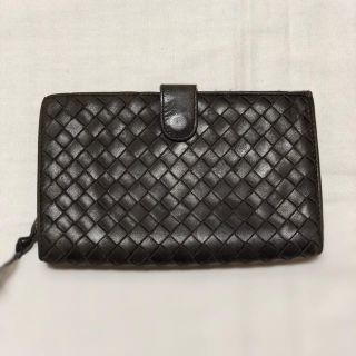 ボッテガヴェネタ(Bottega Veneta)のボッテガヴェネタ 二つ折り財布 ブラウン(折り財布)