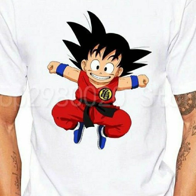 ドラゴンボール(ドラゴンボール)のドラゴンボール　孫悟空　かわいい　Tシャツ メンズのトップス(Tシャツ/カットソー(半袖/袖なし))の商品写真