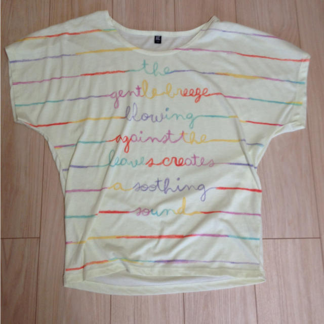 Design Tshirts Store graniph(グラニフ)のグラニフ※パステルイエローTシャツ レディースのトップス(Tシャツ(半袖/袖なし))の商品写真