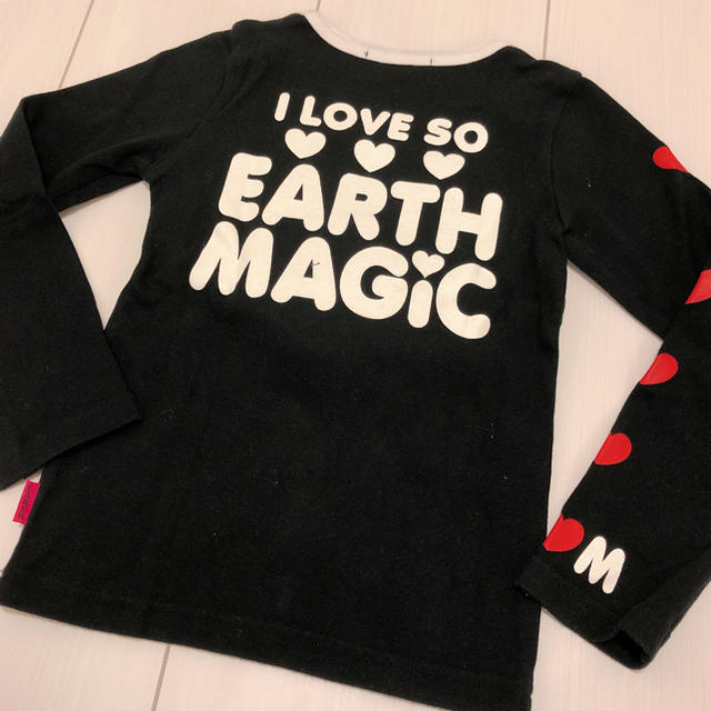 EARTHMAGIC(アースマジック)のEARTH MAGIC ⋒ 110 キッズ/ベビー/マタニティのキッズ服女の子用(90cm~)(Tシャツ/カットソー)の商品写真