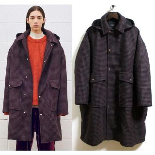 アンユーズド(UNUSED)のUNUSED '17AW 　ガンクラブチェック　コート(ステンカラーコート)