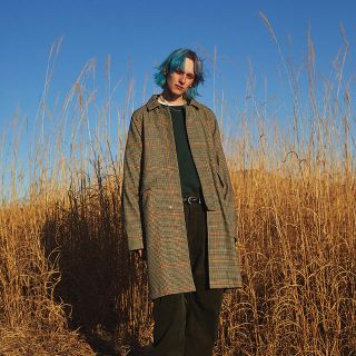 ジエダ(Jieda)のJieDa HOUND TOOTH COAT ジエダ コート(ステンカラーコート)