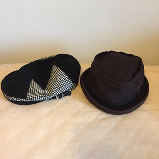 カシラ(CA4LA)の帽子2点 ハンチング ハット(ハンチング/ベレー帽)