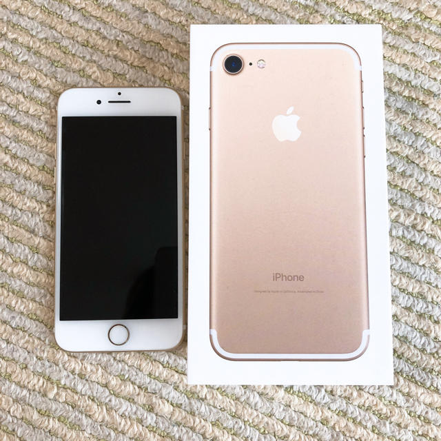 クーポンで半額☆2280円！ Apple iPhone 7 Rose Gold 128 GB SIMフリー 
