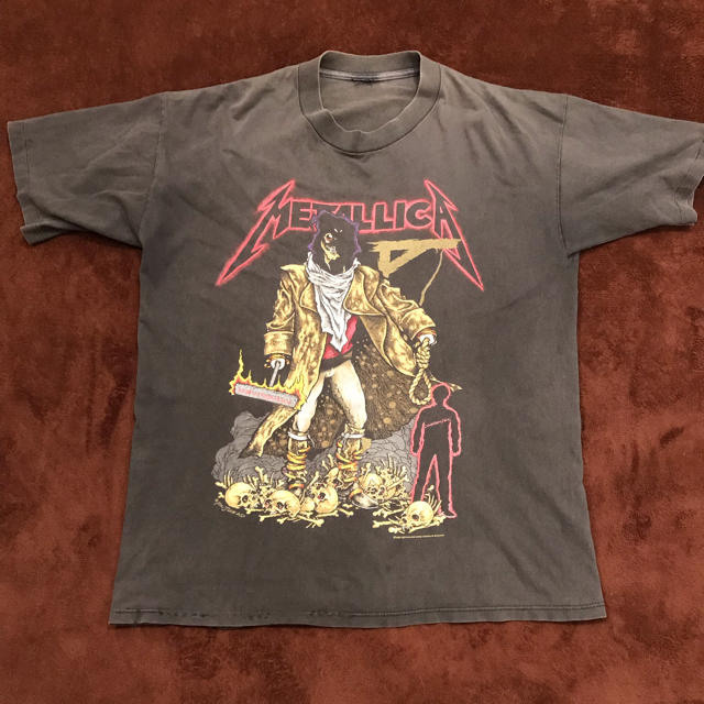 vintage rock tee Metallica