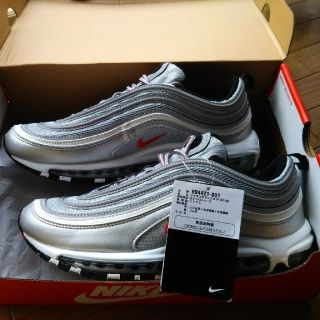 ナイキ(NIKE)のAIR MAX 97 OG QS SILVER

国内品 黒タグ
新品未使用(スニーカー)