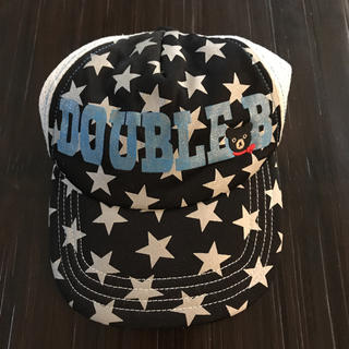 ダブルビー(DOUBLE.B)のミキハウス ダブルB 帽子 48 - 50 Sサイズ 80 90 100(帽子)