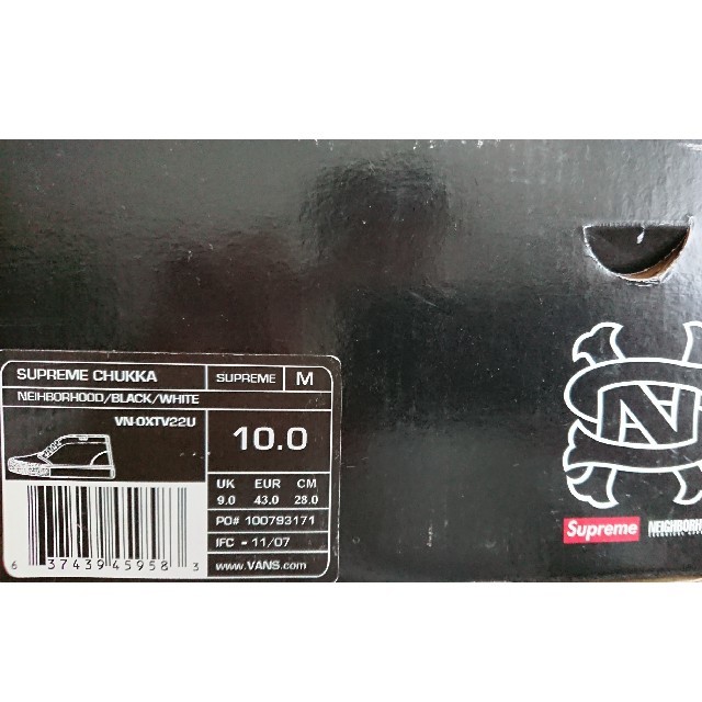 NEIGHBORHOOD×Supreme×VANSスニーカー - 3