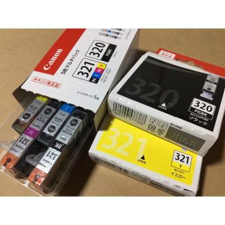 キヤノン(Canon)の【純正品】Canon インク５色 BCI-321+320(その他)