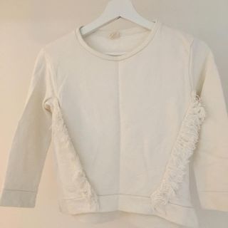 ザラキッズ(ZARA KIDS)のZARAフリンジトレーナー128(Tシャツ/カットソー)