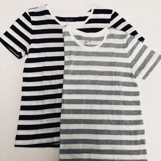 ムジルシリョウヒン(MUJI (無印良品))の無印良品 Ｔシャツ 2枚セット(Tシャツ(半袖/袖なし))