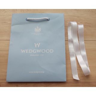 ウェッジウッド(WEDGWOOD)のウェッジウッド ショップ袋 リボン付き(ショップ袋)