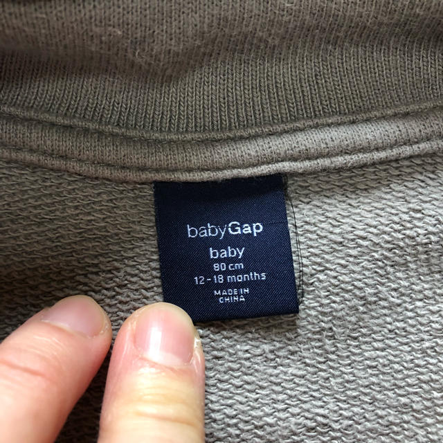 GAP(ギャップ)の80・baby gap ジャケット キッズ/ベビー/マタニティのベビー服(~85cm)(ジャケット/コート)の商品写真