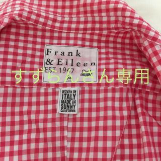 フランクアンドアイリーン(Frank&Eileen)のFlank&Eileen ギンガムチェック XS(シャツ/ブラウス(長袖/七分))