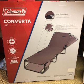 コールマン(Coleman)の新品未使用 コールマン  コット 最終値下げ(テーブル/チェア)