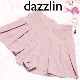 ダズリン(dazzlin)のダズリン プリーツハイウエストキュロット(ショートパンツ)