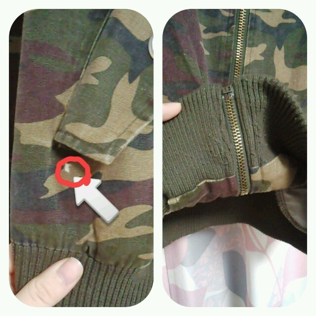 ANAP(アナップ)のANAP♡迷彩柄ブルゾン レディースのジャケット/アウター(ブルゾン)の商品写真