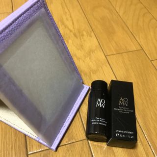 コスメデコルテ(COSME DECORTE)のCOSME DECORTE AQMWアイ&リップメイクアップリムーバー 鏡セット(クレンジング/メイク落とし)