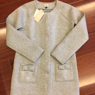 アルマーニ ジュニア(ARMANI JUNIOR)の☆正規ARMANI JUNIOR・おリボンデザインコート新品☆(コート)