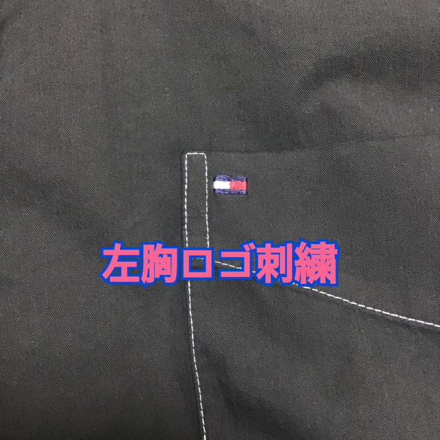 TOMMY HILFIGER(トミーヒルフィガー)の【トミーヒルフィガー】【ロゴ刺繍】【XL】【ワンポイント】【シャツ】 メンズのトップス(シャツ)の商品写真