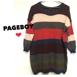 ページボーイ(PAGEBOY)のニットワンピース●○PAGEBOY(その他)