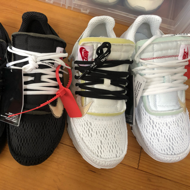 OFF-WHITE(オフホワイト)の新品特別セット THE10:NIKE AIR PRESTO US9(27㎝) メンズの靴/シューズ(スニーカー)の商品写真