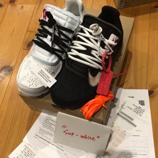 オフホワイト(OFF-WHITE)の新品特別セット THE10:NIKE AIR PRESTO US9(27㎝)(スニーカー)