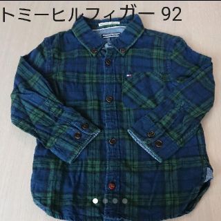 トミーヒルフィガー(TOMMY HILFIGER)のトミーヒルフィガー チェックシャツ 厚手 長袖(ブラウス)