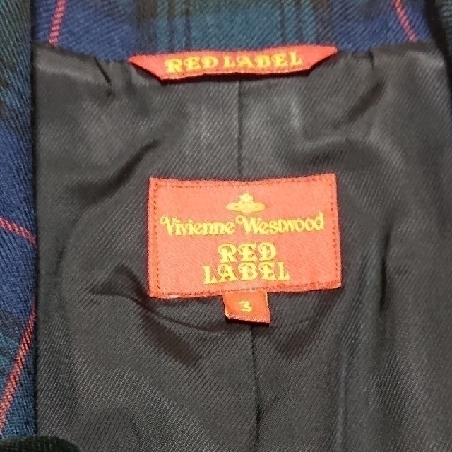 Vivienne Westwood(ヴィヴィアンウエストウッド)のVivienne Westwood ♪チェックと別珍のラブジャケット(美品)♪ レディースのジャケット/アウター(テーラードジャケット)の商品写真