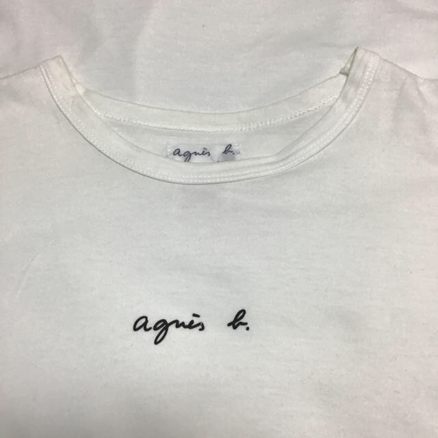 agnes b.(アニエスベー)の【アニエスベー】【ロゴ ワンポイント】【ヨーロッパ製】【長袖 ロングTシャツ】 メンズのトップス(Tシャツ/カットソー(七分/長袖))の商品写真