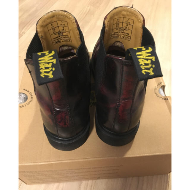 Dr.Martens 2976 サイドゴアブーツ チェリーレッド UK6