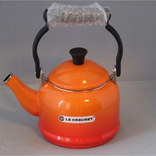 ルクルーゼ(LE CREUSET)のお値下げ！3/21まで！新品 未使用 ル・クルーゼ ケトル やかん(食器)