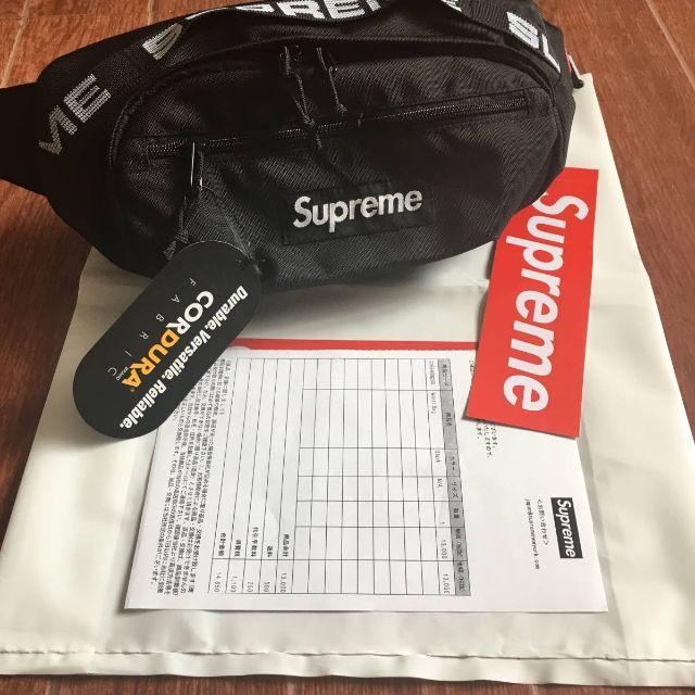 Supreme - 18ss Supreme Waist Bag 納品書付きの通販 by イワミ's shop｜シュプリームならラクマ