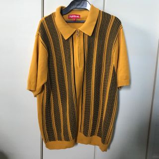 シュプリーム(Supreme)のSupreme half zip knit polo(ポロシャツ)