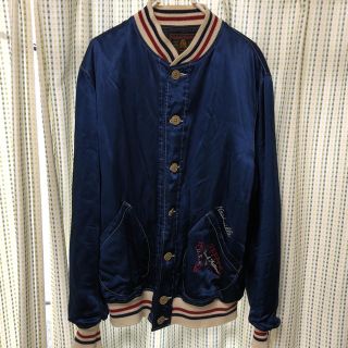 ヒステリックグラマー(HYSTERIC GLAMOUR)のhysteric glamour スカジャン ネイビー(スカジャン)