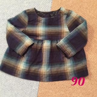 ベビーギャップ(babyGAP)のgap♡今季チェックブラウス 90(その他)