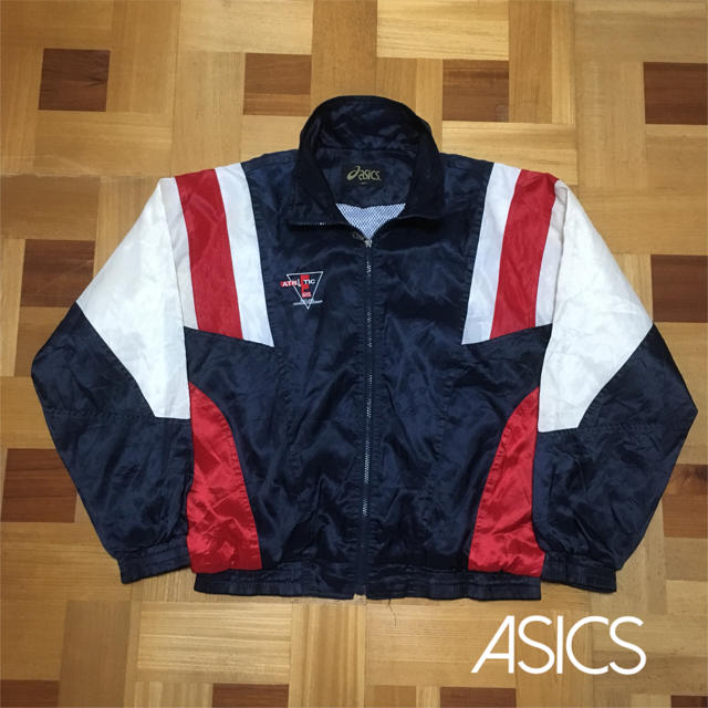 asics(アシックス)のAsics 90s ビンテージ ナイロンジャケット ヒップホップ メンズのジャケット/アウター(ナイロンジャケット)の商品写真