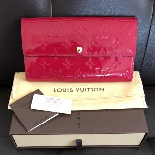 ルイヴィトン(LOUIS VUITTON)の【ルナ様 専用】ルイヴィトンヴェルニ  美品✨長財布(長財布)