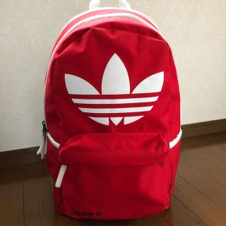 アディダス(adidas)のadidas originals♡アディダス オリジナルス♡赤♡レッド♡海外限定(バッグパック/リュック)