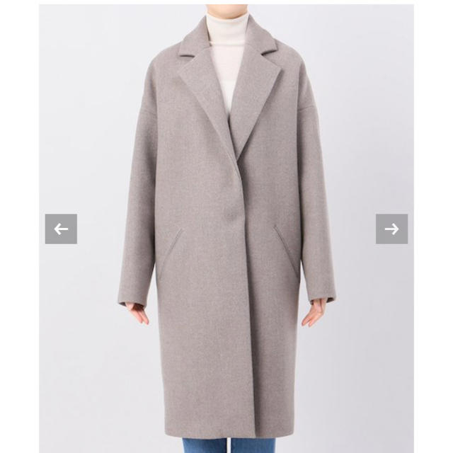 L'Appartement DEUXIEME CLASSE(アパルトモンドゥーズィエムクラス)のアパルトモン  ◇32PARADIS Wool Chester Coat レディースのジャケット/アウター(ロングコート)の商品写真