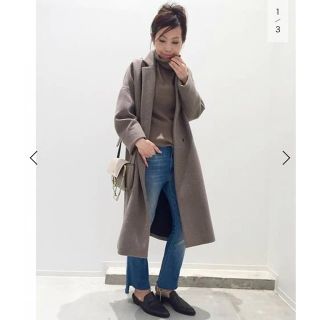 アパルトモンドゥーズィエムクラス(L'Appartement DEUXIEME CLASSE)のアパルトモン  ◇32PARADIS Wool Chester Coat(ロングコート)