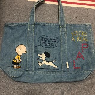 ルートート(ROOTOTE)のsnoopy デニムトートバッグ(トートバッグ)