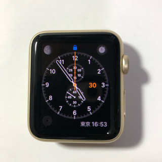 アップルウォッチ(Apple Watch)のApple Watch 初代 42ミリ 新品純正バンド 付属品付(その他)